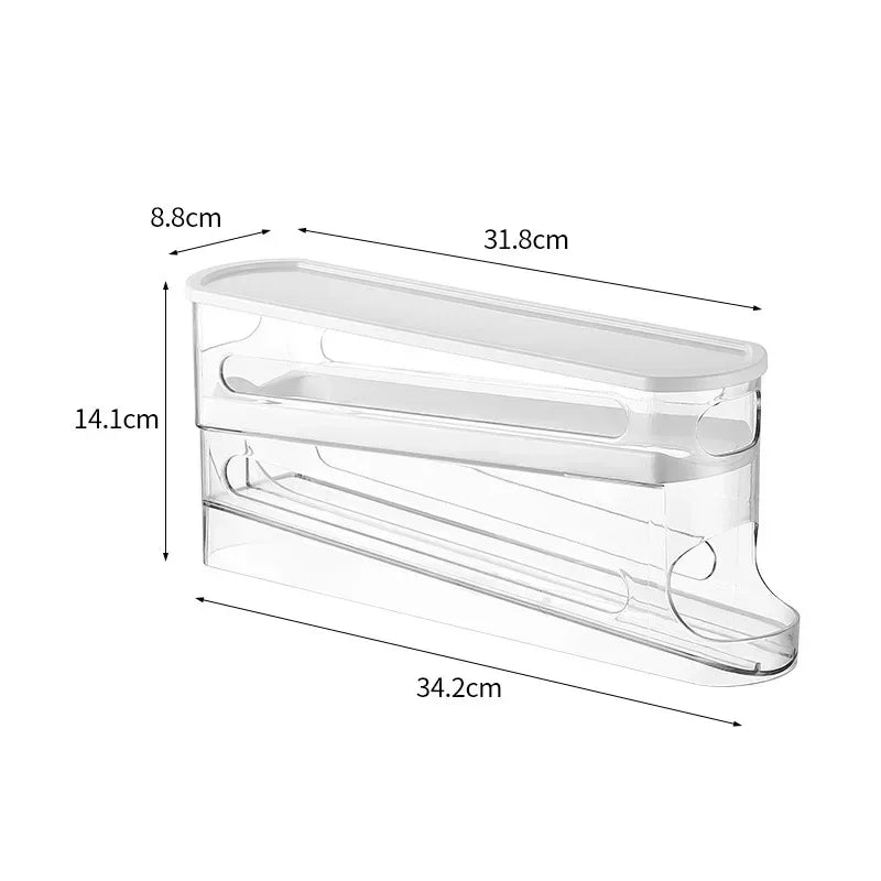 Bilayer Fridge Egg Storage Box