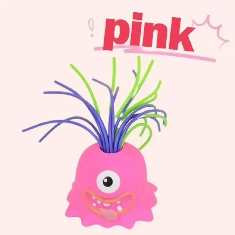 Hair Pulling Screaming Monster Toy